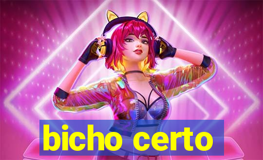 bicho certo